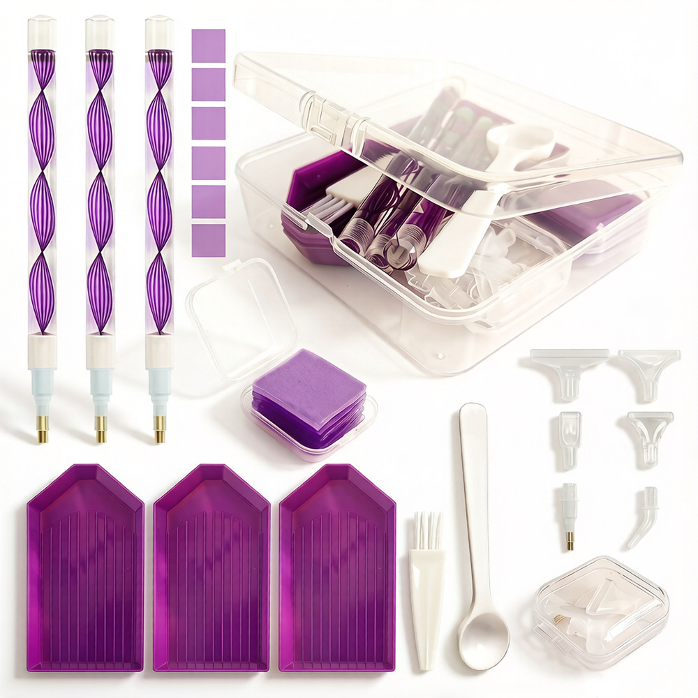 Craft Embellishment Storage - Kit de Ferramentas para Pintura Diamante