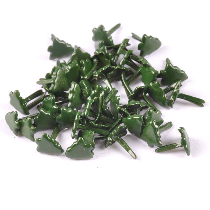 Christmas Craft Embellishment - 50 pçs mini árvore de natal