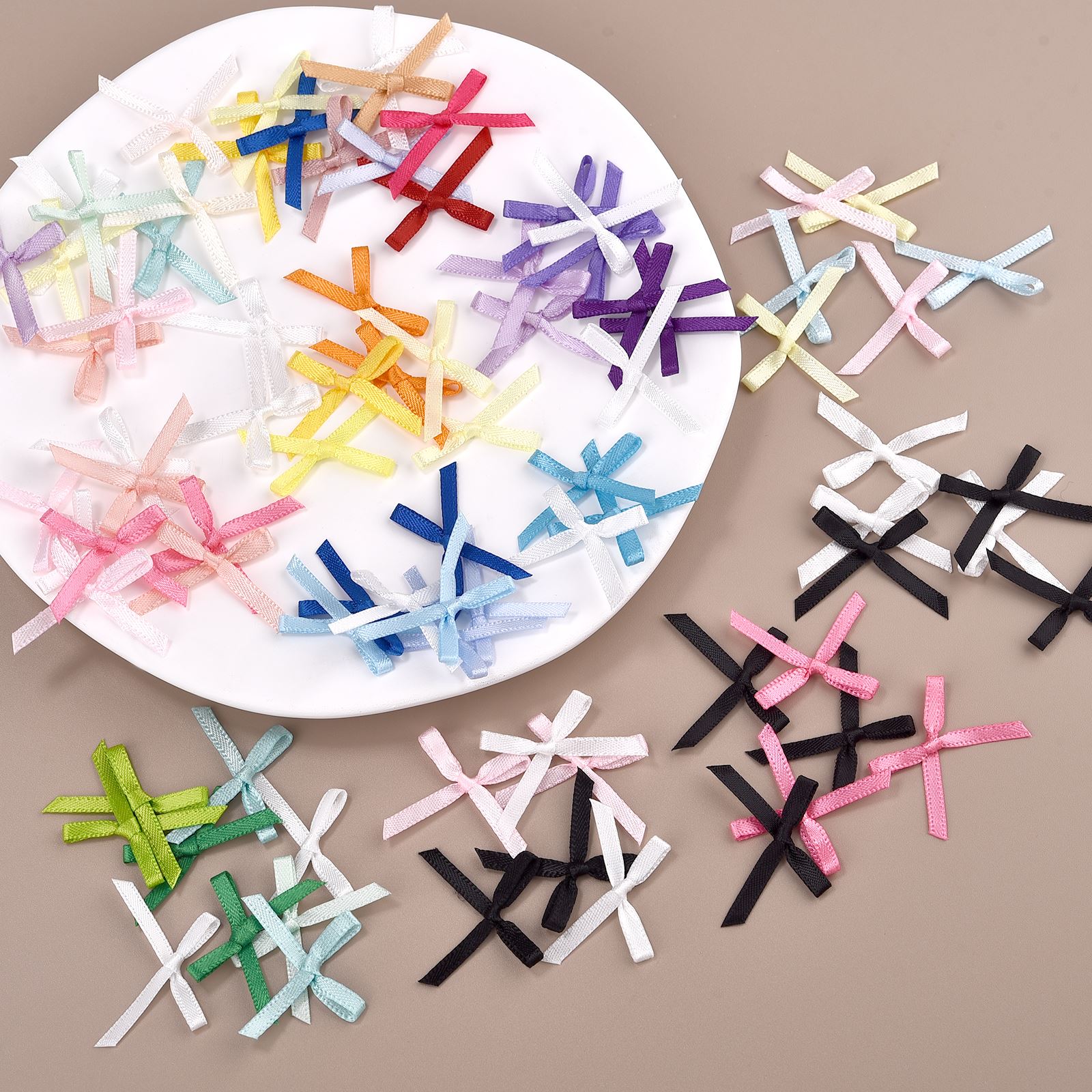 Christmas Craft Embellishment - 100 pçs 3mm fitas mini fitas