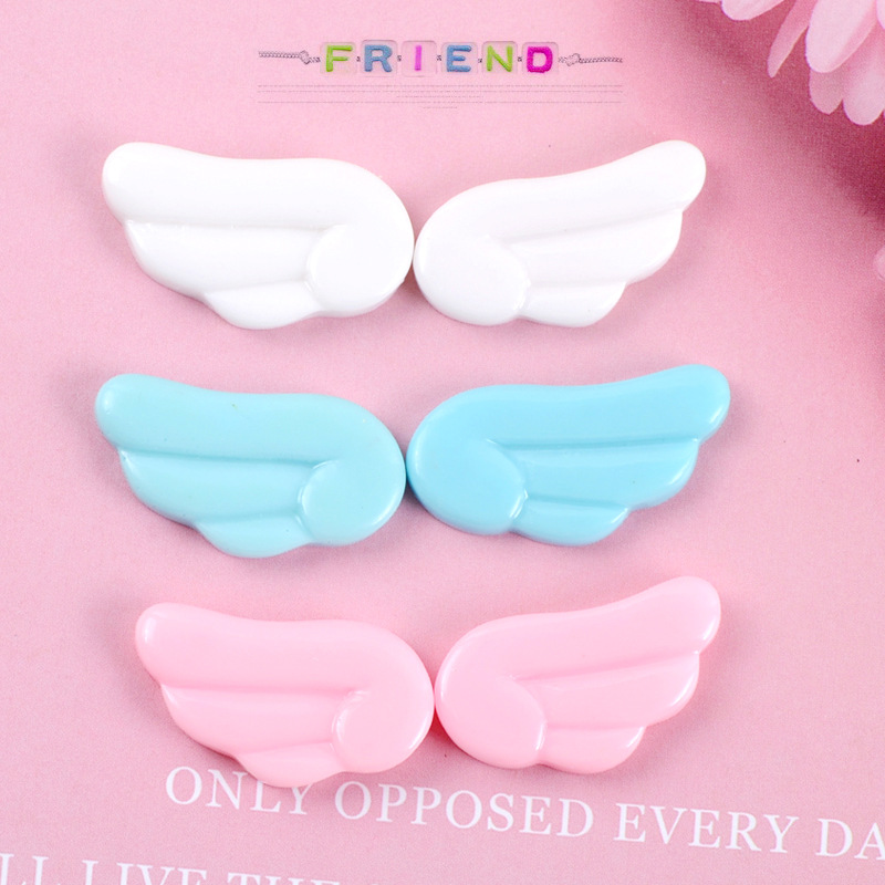 Craft Embellishment - Asas de anjo fofas de resina