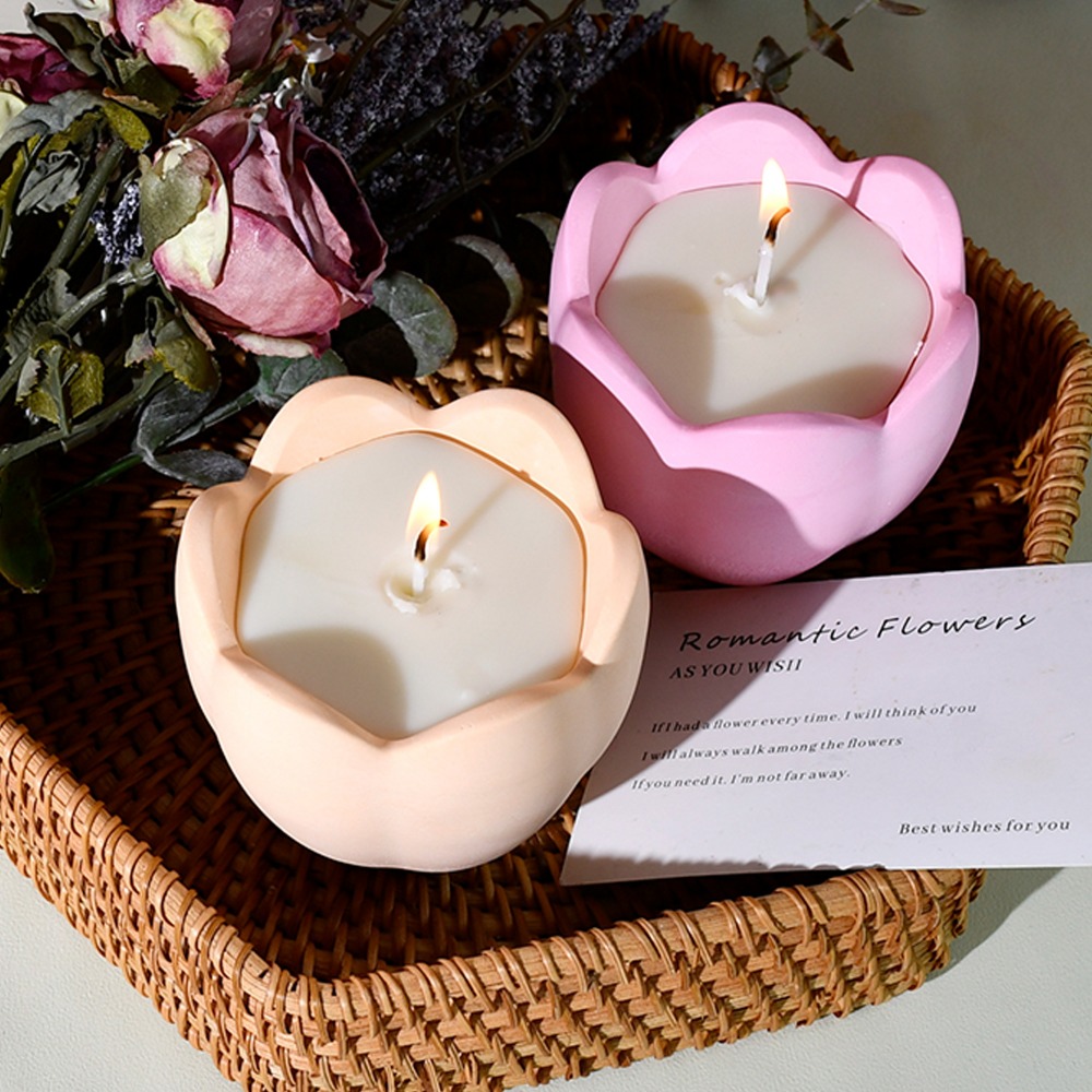 Suporte de vela de tulipa, mol - Craft Embellishment Storage avaliação e preço