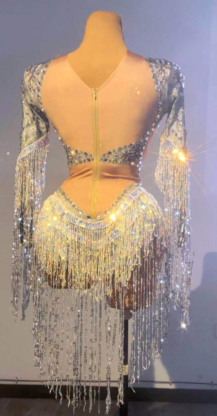 Mulheres Espumante Prata Stras - Rhinestone Banding Trim avaliação e preço