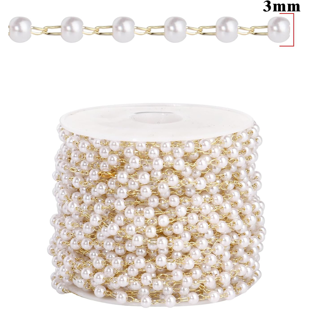 Cabo de Corrente de Latão Banh - Pearl Trim Chain avaliação e preço