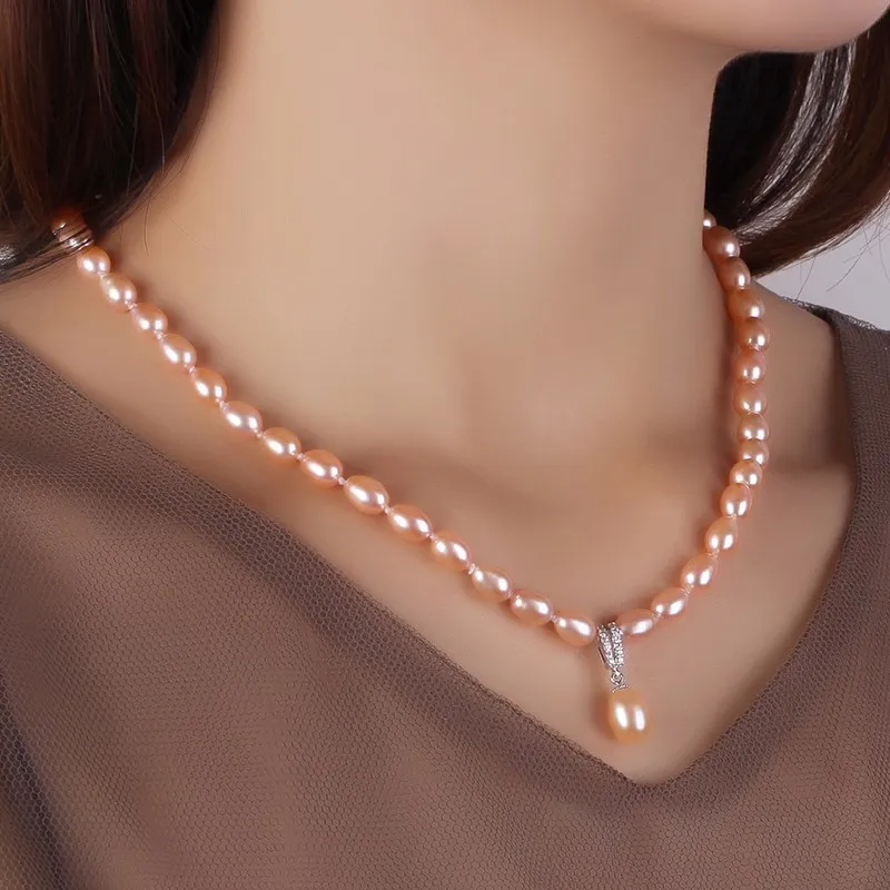 Dainashi 925 Prata Colar da Pé - Pearl Trim Chain avaliação e preço