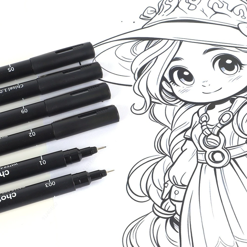 Micro canetas pretas, 15 taman - Copic Marker Sketch avaliação e preço