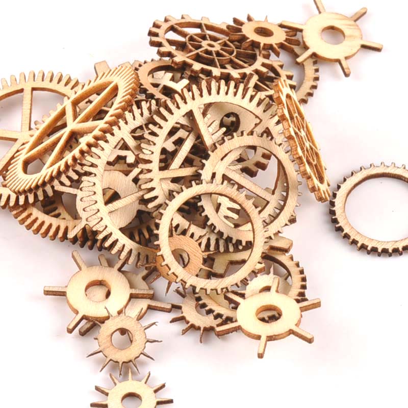 Roda de madeira sem acabamento - Craft Embellishment avaliação e preço