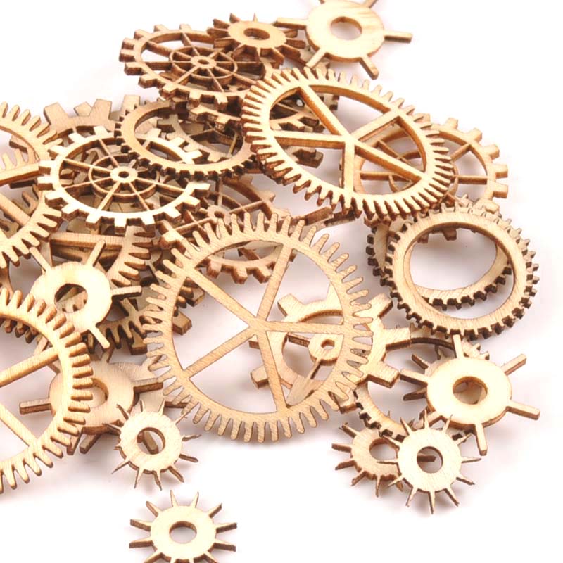 Roda de madeira sem acabamento - Craft Embellishment avaliação e preço