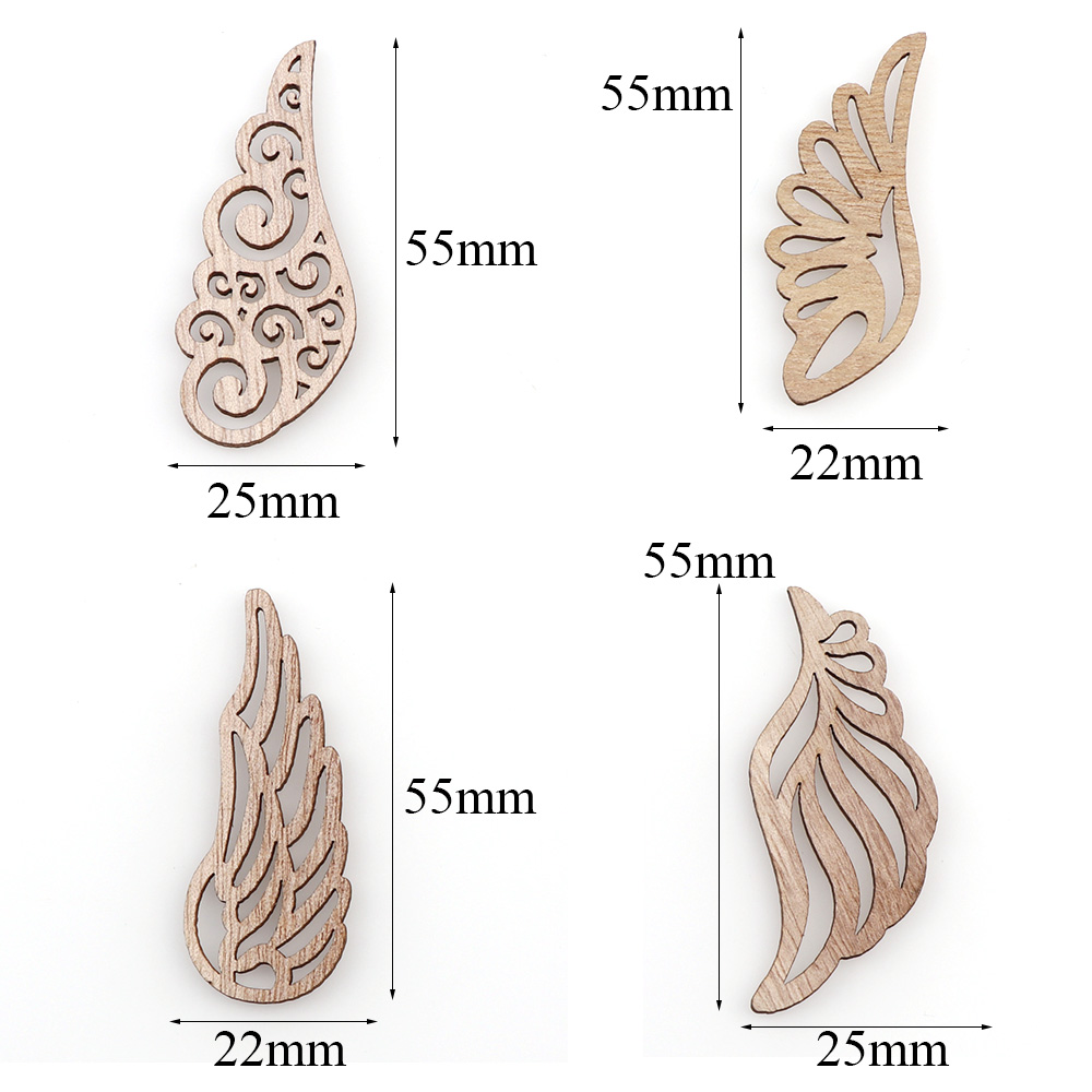 Chips de madeira decorativas E - Craft Embellishment avaliação e preço