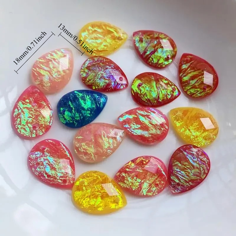 15 peças de strass em formato  - Sew On Rhinestone avaliação e preço