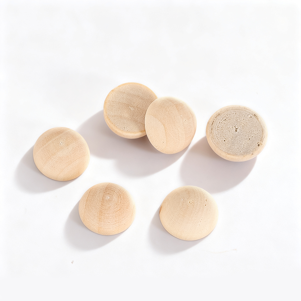 120 peças 15mm metade bolas de - Craft Embellishment avaliação e preço