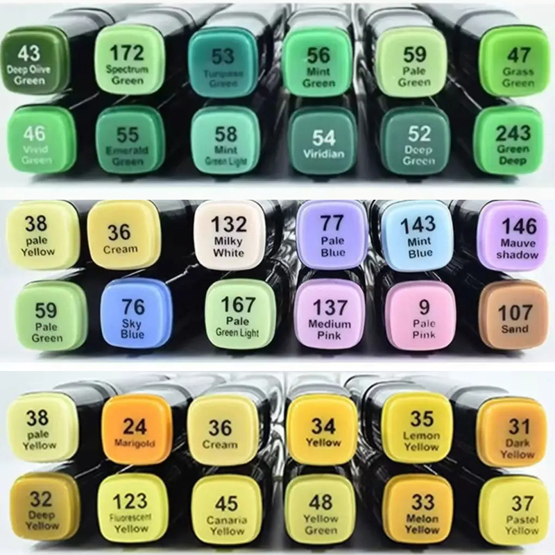 Conjunto de 12 Marcadores à Ba - Copic Marker Sketch avaliação e preço